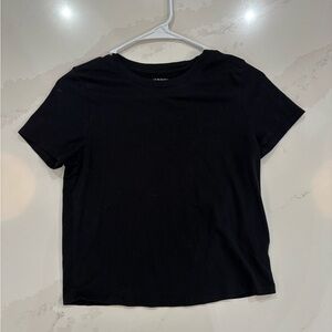 Old Navy Black Short Sleeve Tee
